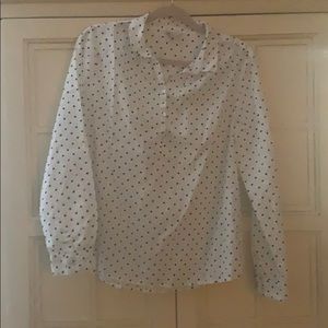 Cato 1/4 button up blouse